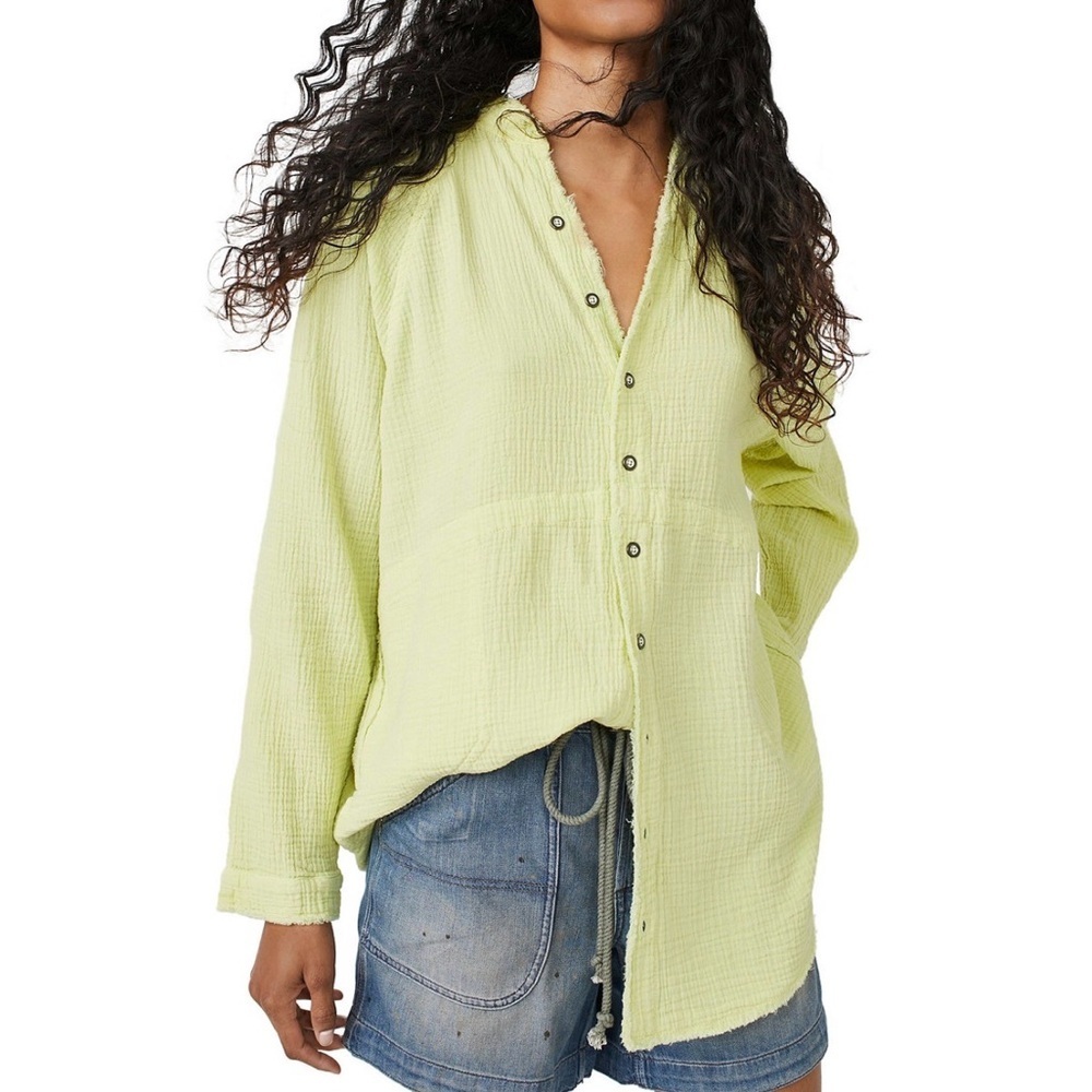 Free People Summer Daydream Cotton Top  Size Medium
